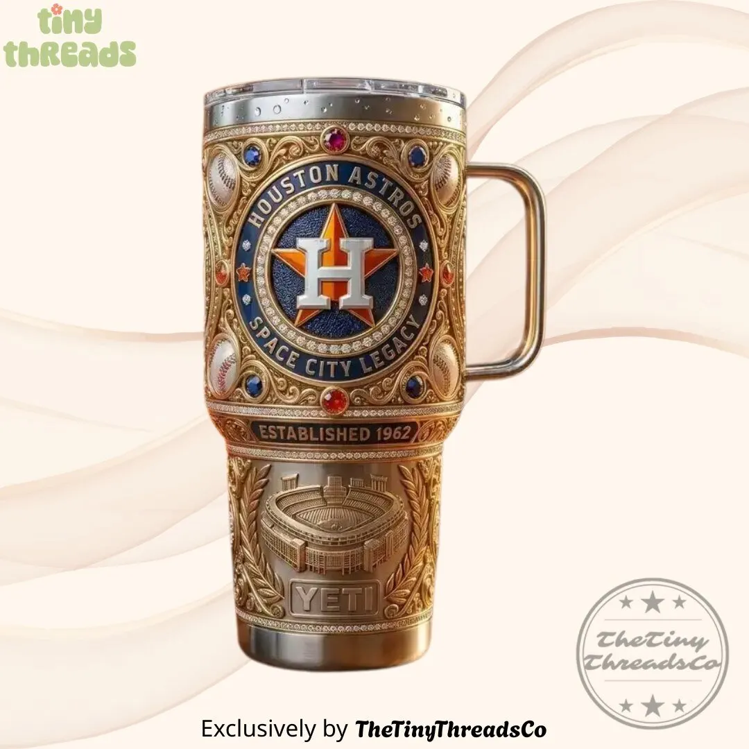 2026 Houston Astros 40oz Collector’s Edition Tumbler