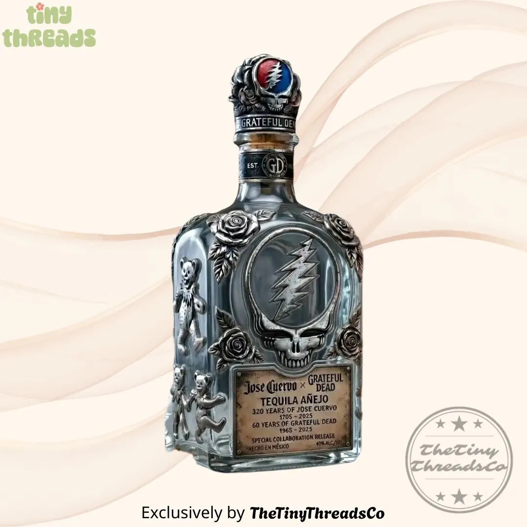 Jose Cuervo 320th x Grateful Dead 60th Anniversary Collector’s Whiskey Bottle