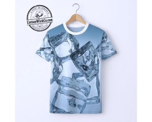 3D Ice Cube Graphic Tee 1 3D Ice Cube Graphic Tee