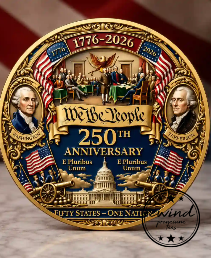 We the People 250th Anniversary Commemorative Coin