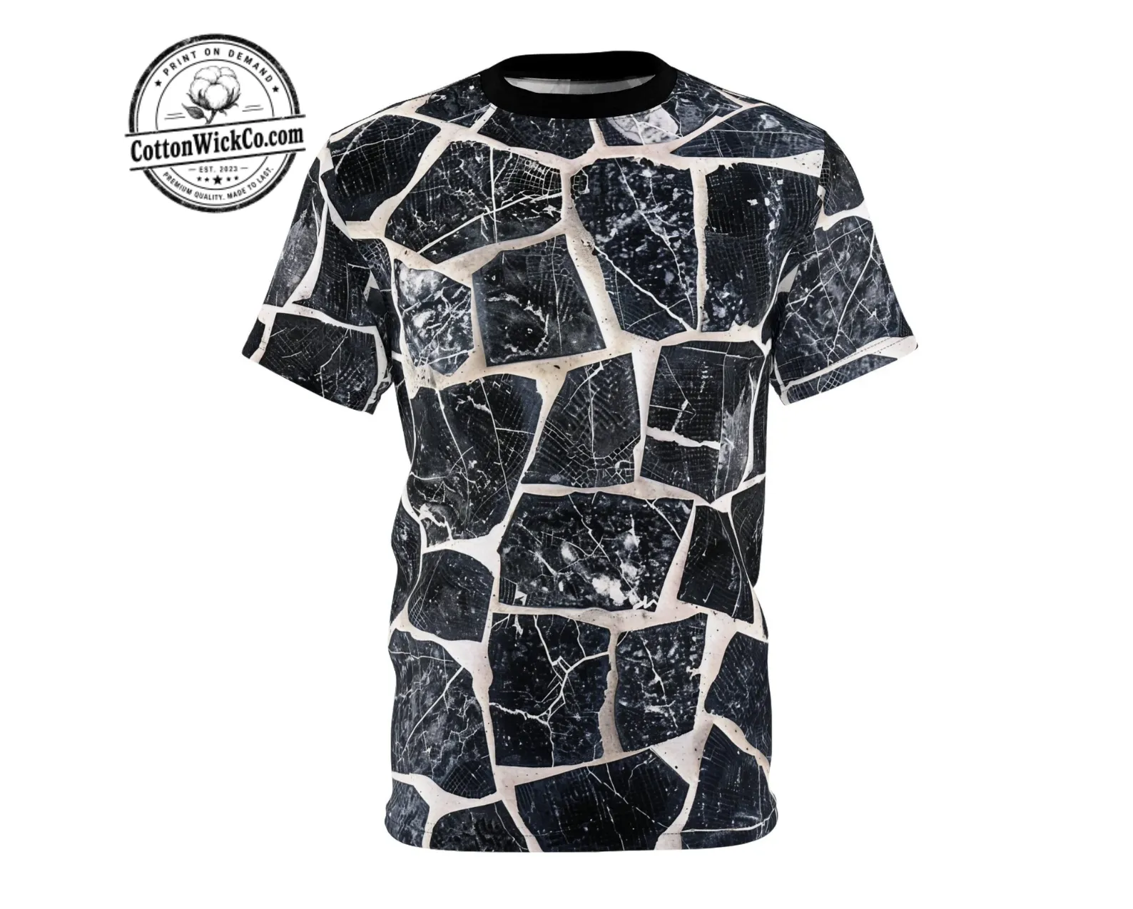 Unisex Marble Graphic Shirt