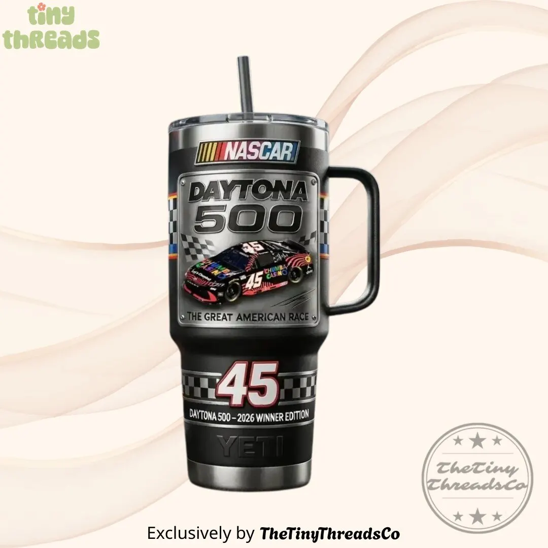 NASCAR Daytona 500 Winner Edition 40oz With Handle Edition Tumbler