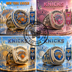 New York Knicks 2026 Eastern Conference Champions Collector Ring %E2%80%93 NBA Fan Gift Souvenir