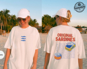 Sardine Graphic Comfort Colors T-Shirt - Coastal Style 1 Thiet ke chua co ten 38