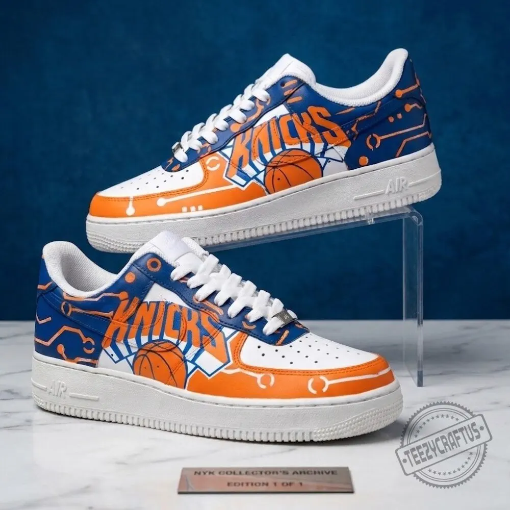 Die Hard New York Knicks Fan Sneakers