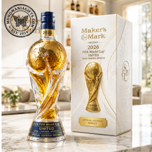 FIFA World Cup 2026 Trophy Whiskey Bottle Collectible