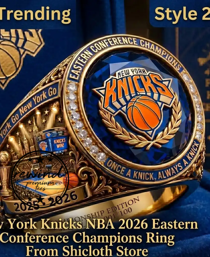 New York Knicks Nba 2026 Eastern Conference Champions Ring