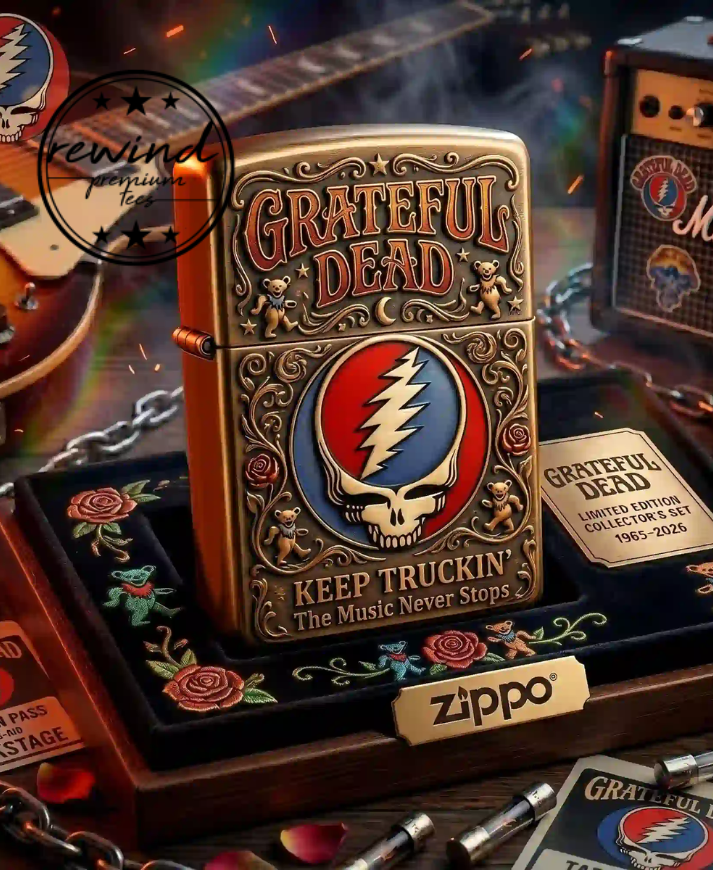 Grateful Dead Limited Edition Collector Zippo Lighters