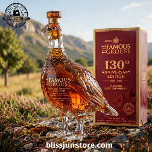 The Famous Grouse 130th Anniversary Whisky Bottle Decanter 4 The Famous Grouse 130th Anniversary Whisky Bottle Decanter