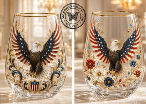 American Eagle Legacy 1776%E2%80%932026 Glass Tumbler