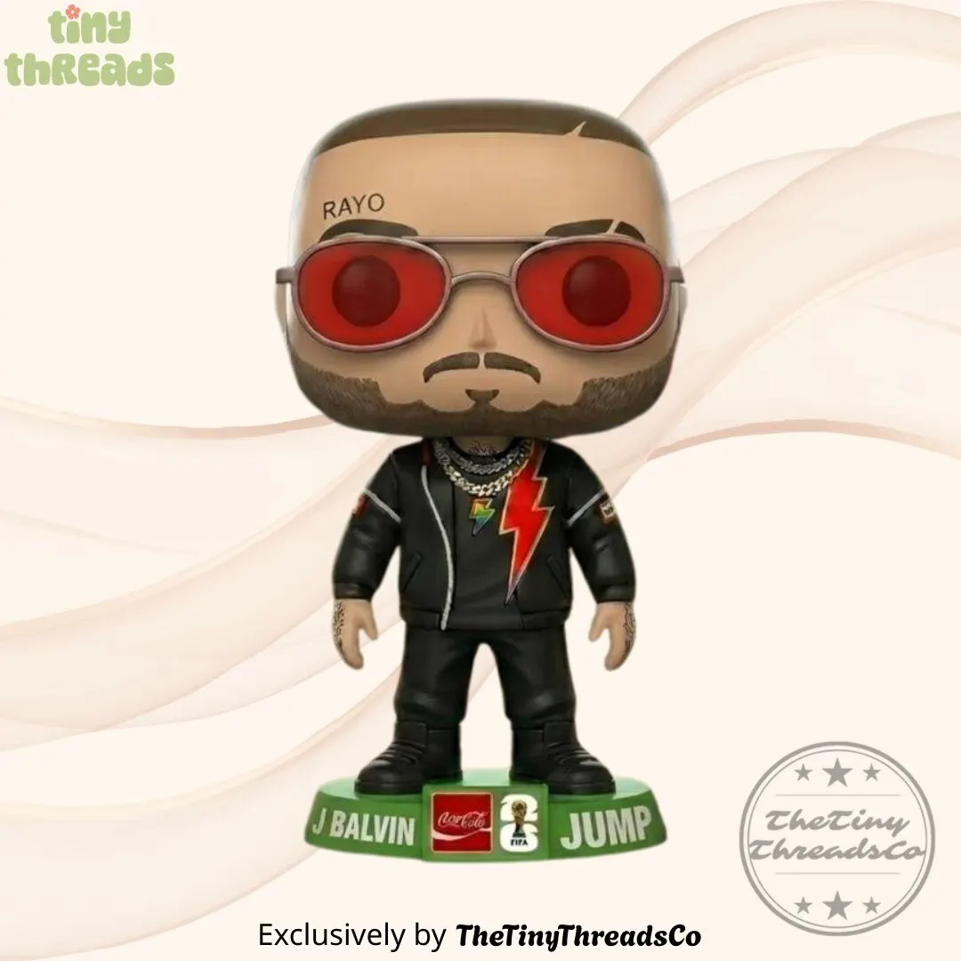 FIFA World Cup 2026 J Balvin Jump Song Vinyl Figure
