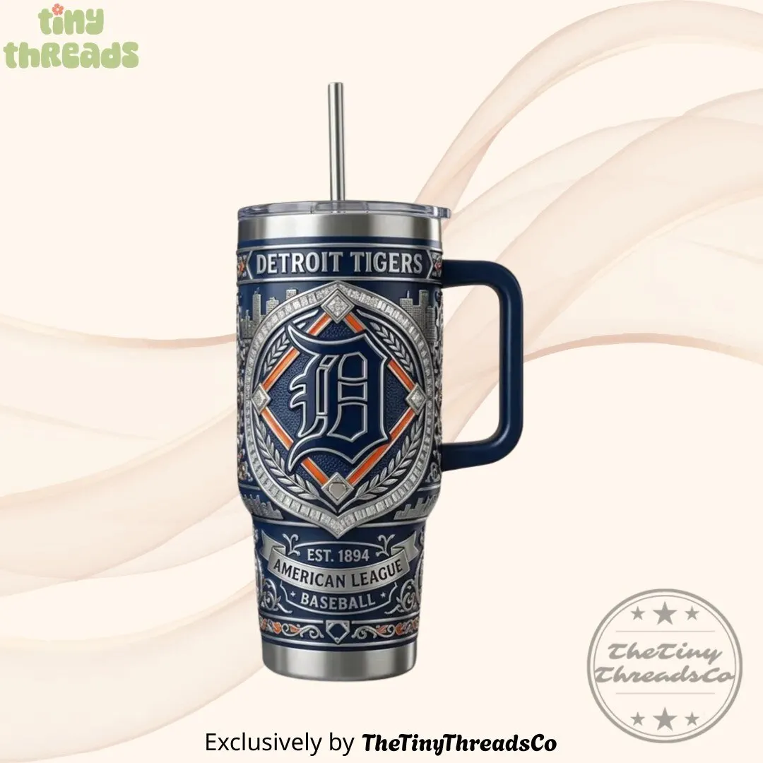Detroit Tigers Motor City Roar Tumbler