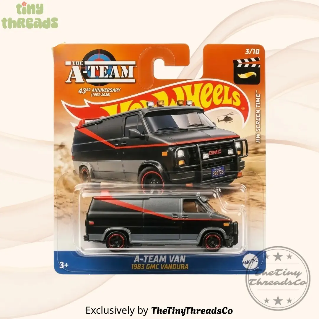 The A-Team Van 1983 GMC Vandura Die-Cast Model 43rd Anniversary Toy