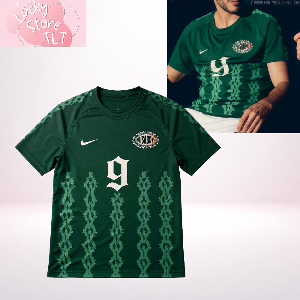 Nike x PaisaBoys Nigeria Super Eagles Mexico Inspired Kit 2026 Home Jersey Personalize Shirt