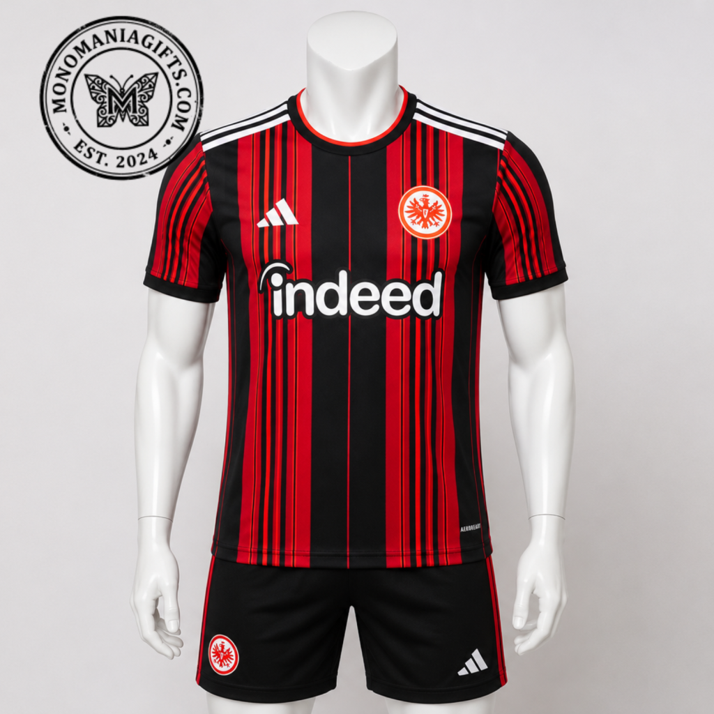 Classic Red Black Football Jersey – Vintage Soccer Fan Shirt. Classic Red Black Football Jersey – Vintage Soccer Fan Shirt