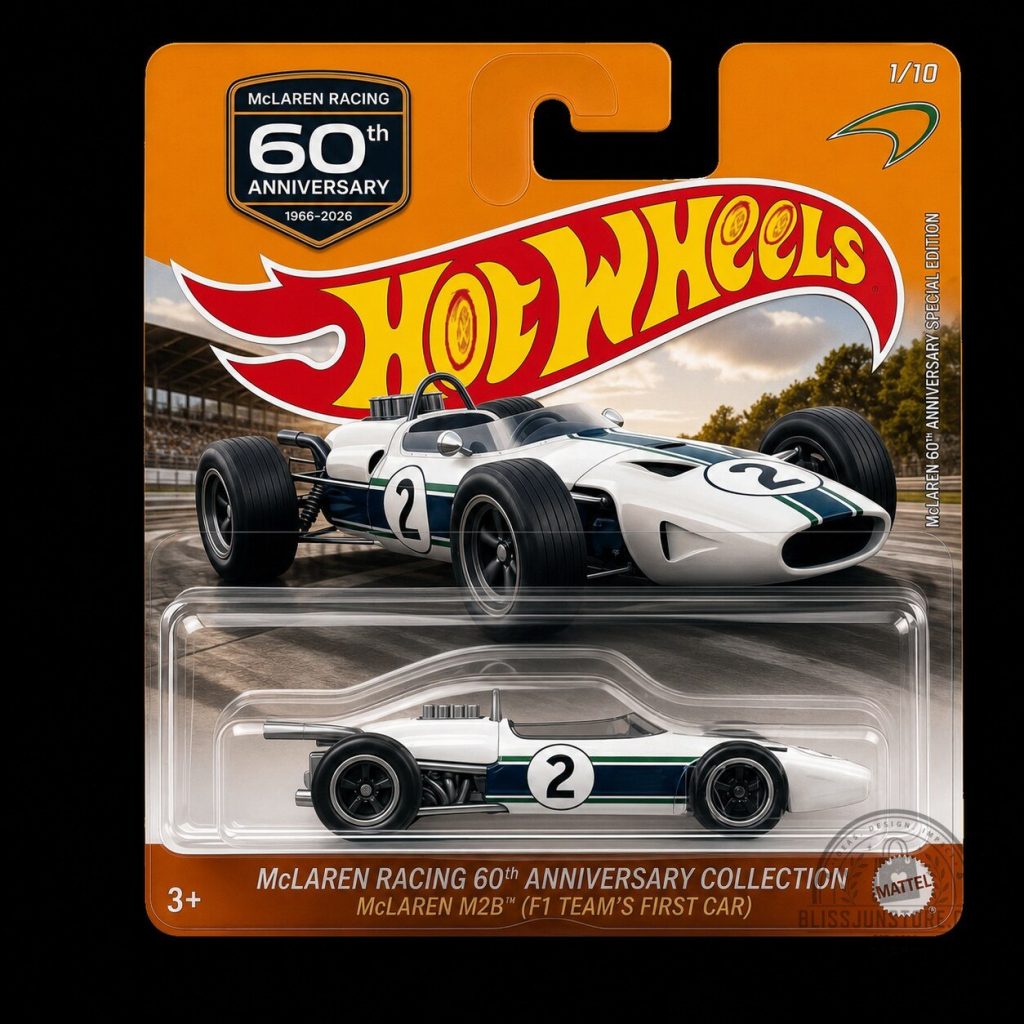 McLaren Racing 60th Anniversary 1966-2026 Hot Wheels McLaren Racing 60th Anniversary 1966-2026 Hot Wheels