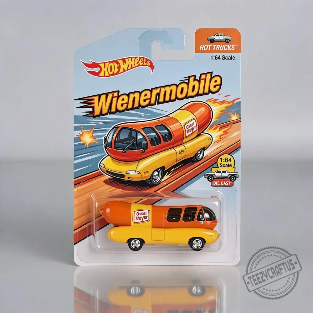The Wienermobile Fun Toy Car – Custom American Hot Wheels Collectible Model