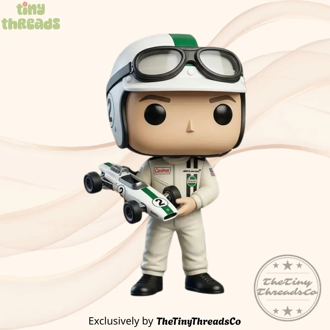 Bruce McLaren 60th Anniversary Collector Edition Pop Figure