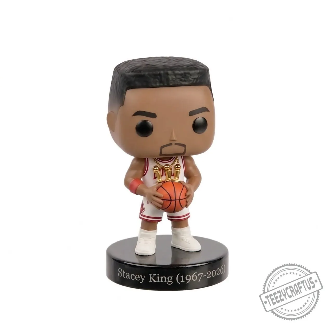 Stacey King Basketball Memorial Figure 3 Stacey King Basketball Memorial Figure