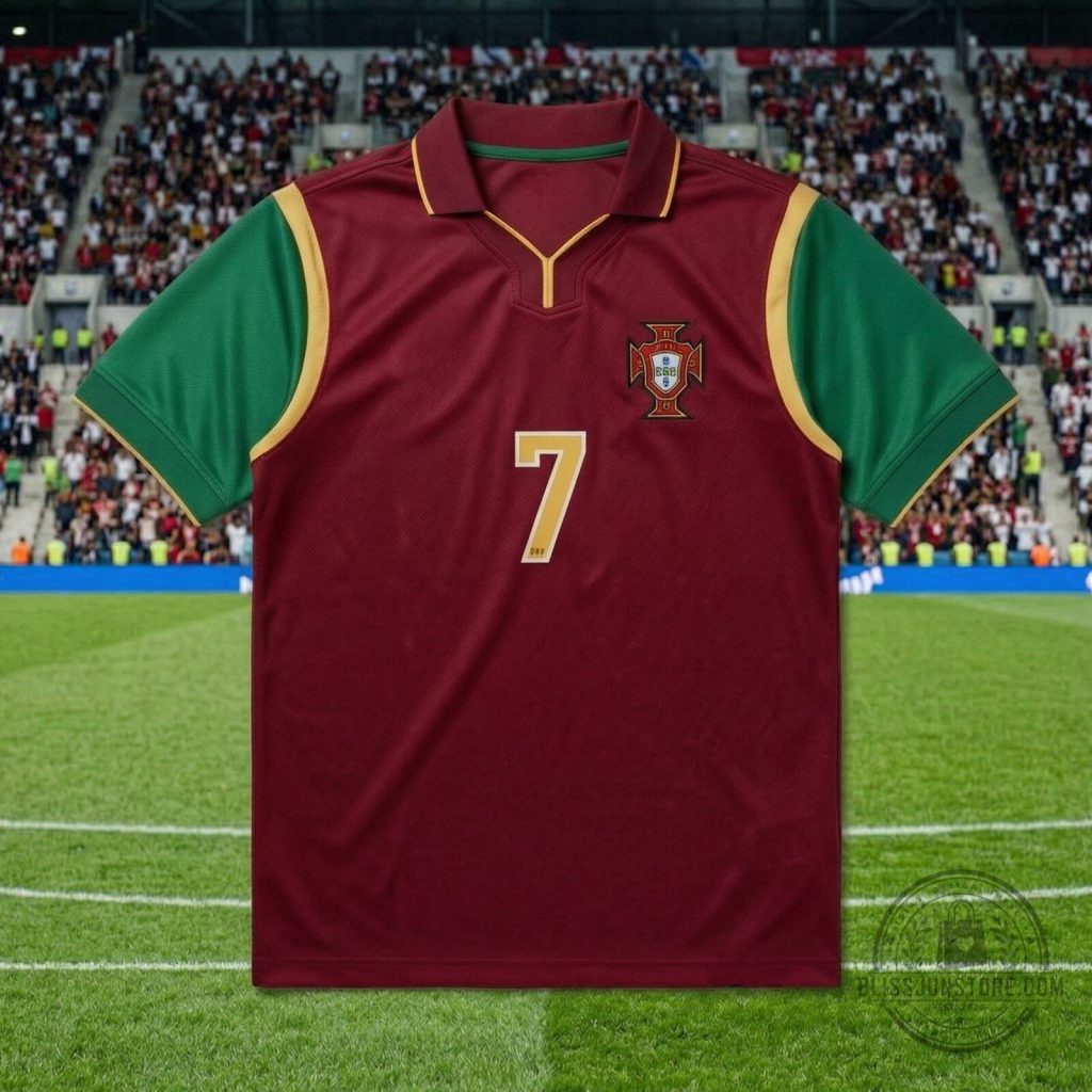 Ronaldo CR7 Portugal number 7 Polo Jersey