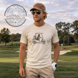 French Mastiff Golf Dad Shirt Dog Lover Course Apparel Golfer Men sanovaatelier.com 1