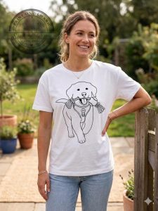 Cute Puppy T Shirt Dog Lover Gift Shirt sanovaatelier.com 1