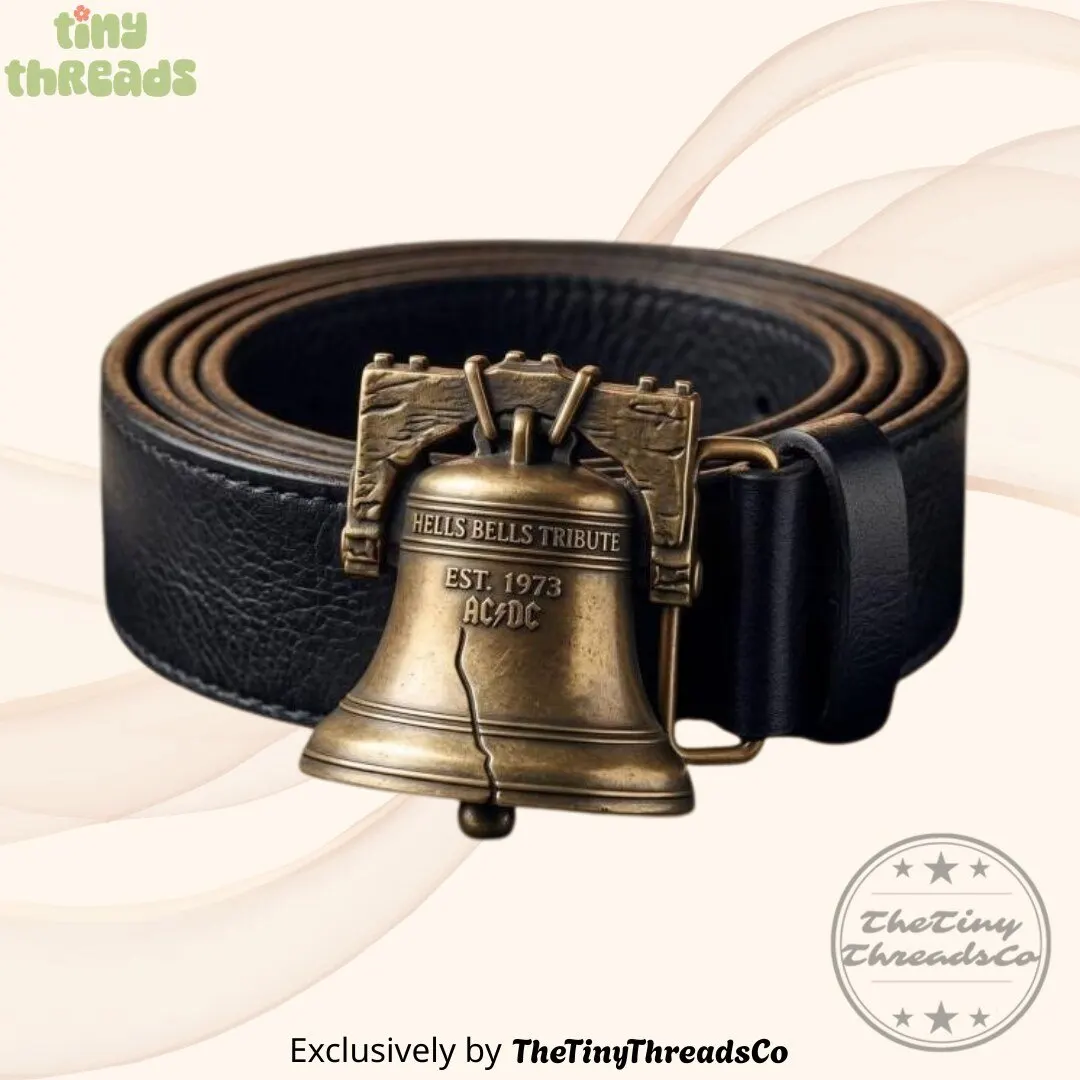 AC/DC High Voltage Rock N Roll Est 1973 Premium Heritage Belt Style 2