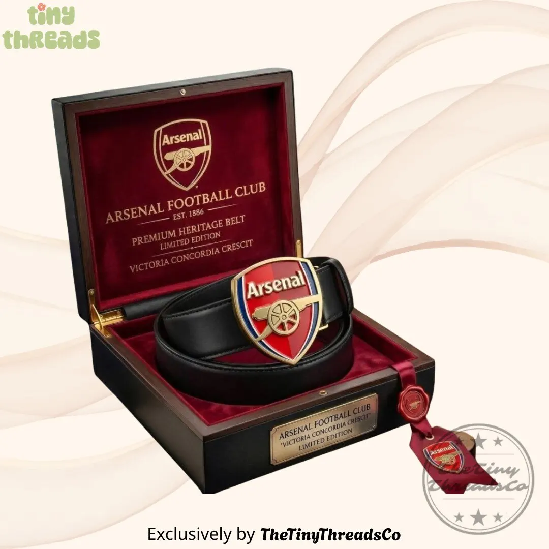 Arsenal FC Est 1886 Premium Heritage Belt Style 2