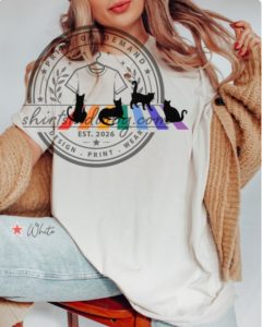 Lesbian Cat Shirt, Cat Lady 1 Lesbian Cat Shirt Cat Lady shirtstudiobg.com 1