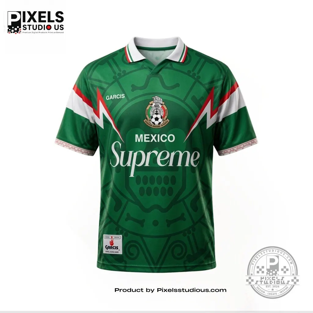 Supreme x Mexico National Team FIFA World Cup 2026 Concept Jersey