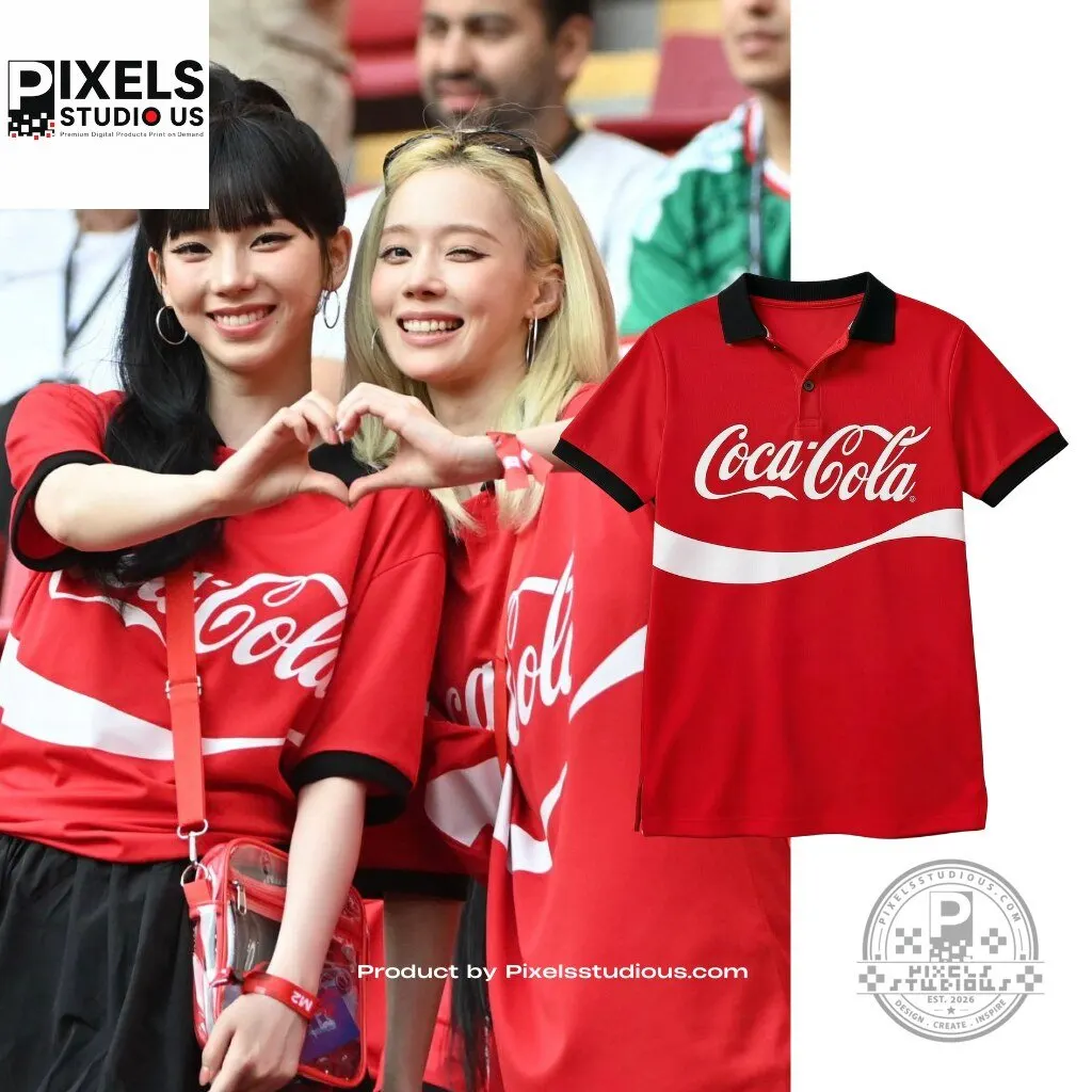 aespa Karina & Winter x Coca-Cola Mexico World Cup 2026 Limited Edition Polo Shirt