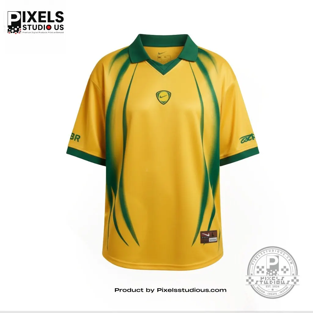 Travis Scott Cactus Jack x Nike Brasil Total 90 World Cup 2026 Jersey