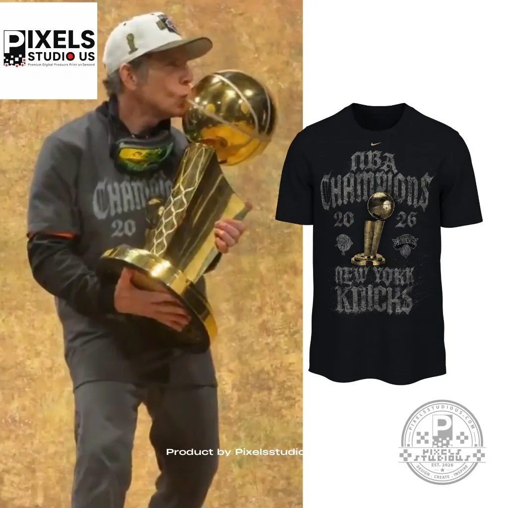 New York Knicks Nike 2026 NBA Finals Champions Shirt Limited Edition