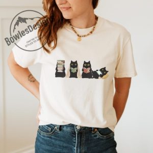 Book Lover Cat Sweatshirt Cozy Reader Gift For Her bowlesdesigns.com 1