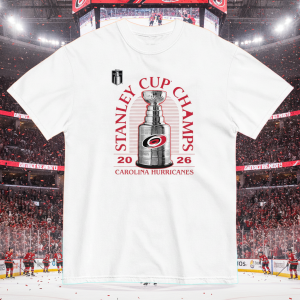 Carolina Hurricanes 2026 Stanley Cup Champions T-Shirt – Official NHL Championship Fan Tee 8 Carolina Hurricanes 2026 Champions T-Shirt – Stanley Cup Victory Celebration Tee