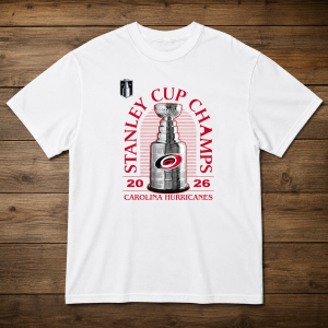 Carolina Hurricanes 2026 Stanley Cup Champions T-Shirt – Official NHL Championship Fan Tee 9 Carolina Hurricanes 2026 Stanley Cup Championship T-Shirt – Official Fan Gear