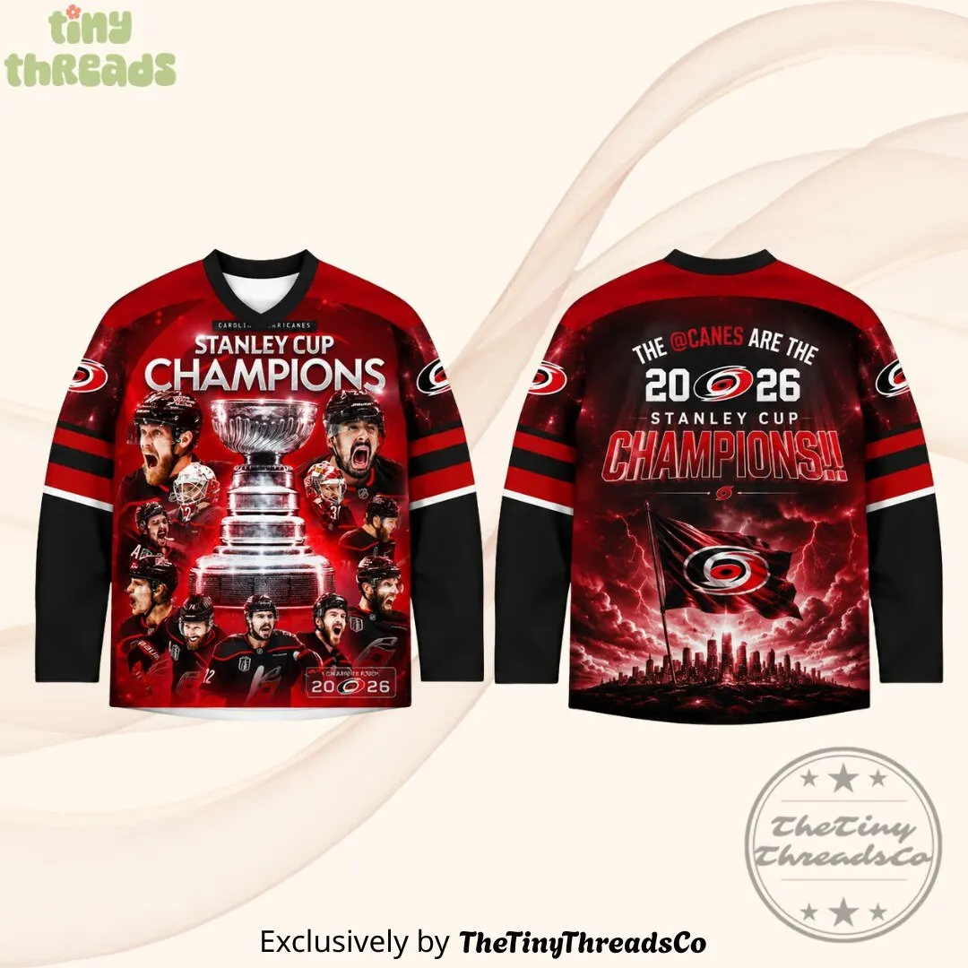 Carolina Hurricanes 2026 Stanley Cup Champions Jersey