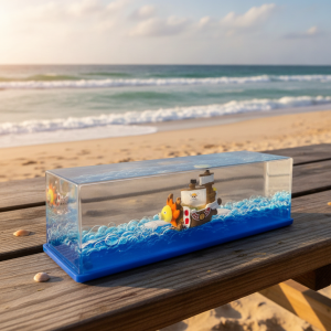 One Piece Thousand Sunny Shift Drift Bottle – Anime Liquid Motion Desk Toy 14 Thousand Sunny Shift Drift Bottle – One Piece Anime Collectible Desk Toy