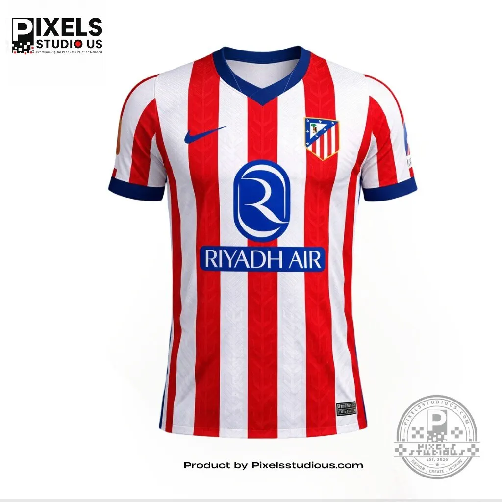 Atletico Madrid 2026/27 Home Football Jersey