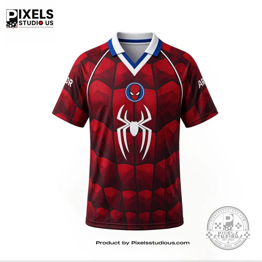 Tom Holland x Joselu Atletico Madrid 2004-05 Spider-Man Brand New Day Away Jersey