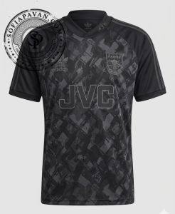 Arsenal JVC Blackout Retro Football Jersey – Vintage Inspired Soccer Shirt (Copy) 3 One Of Us Is Right 8