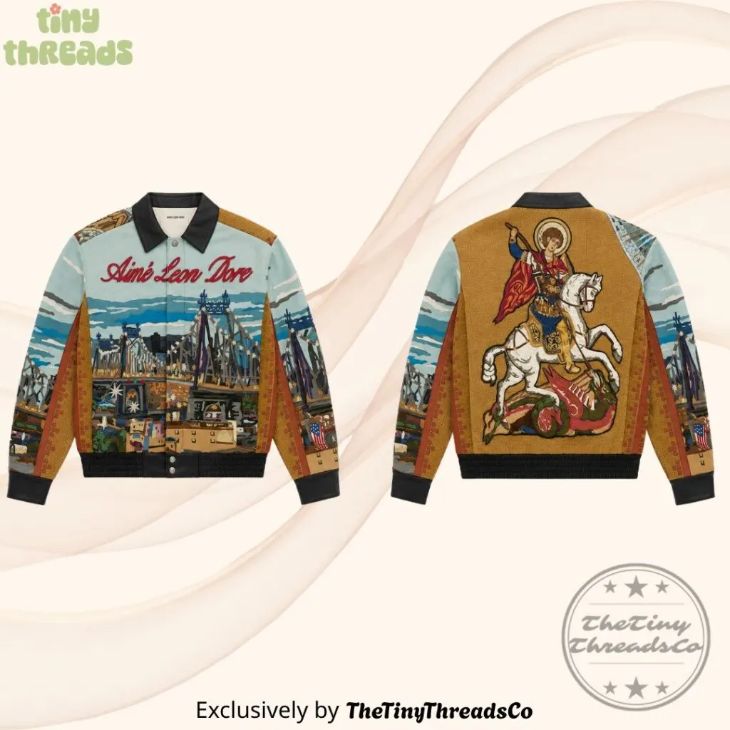 Karl-Anthony Towns Aime Leon Dore GMA Appearance Bomber Jacket
