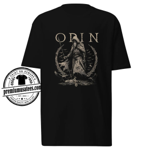 Viking Odin Shirt, Norse Mythology Heavyweight T-Shirt 1 ao21 new