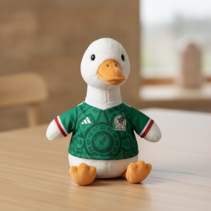Mexico National Team Pato Mundialista Duck Plush Doll FIFA World Cup 2026 Soccer Fan Collectible