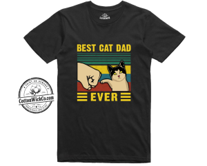 Best Cat Dad Graphic Tee 1 Best Cat Dad Graphic Tee