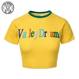 Vintage Yellow Women's Graphic Tee 1 Thiet ke chua co ten 3