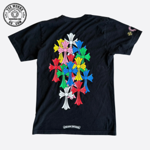 Multicolor Gothic Cross Graphic T-Shirt 1 Thiet ke chua co ten 5