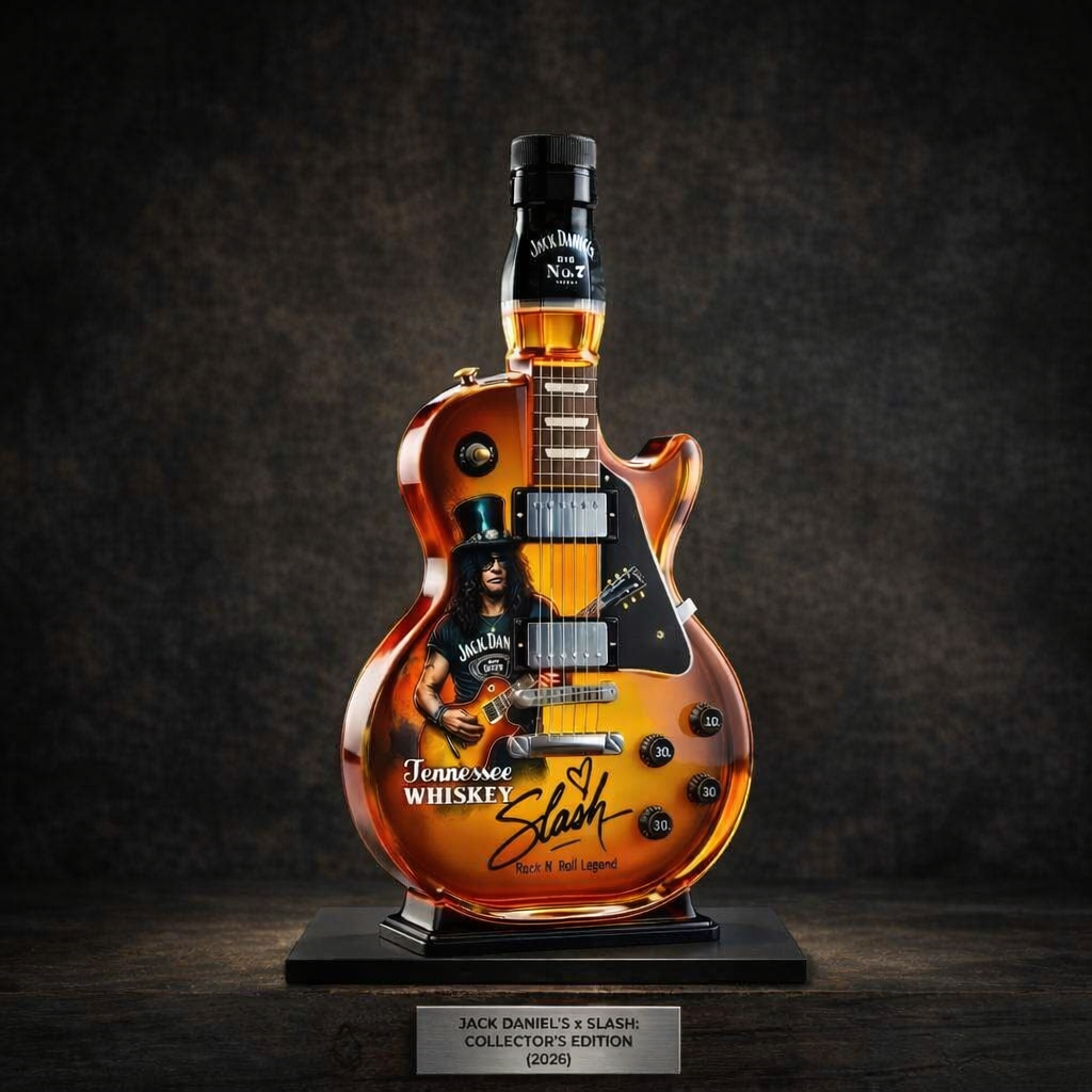 Jack Daniel's x Slash Collector's Edition (2026) - Limited Guitar Bottle