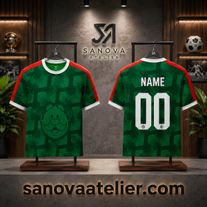 Personalized Dr Simi Mexico World Cup 2026 Soccer Jersey 9 custom-dr-simi-mexico-soccer-jersey-front-view