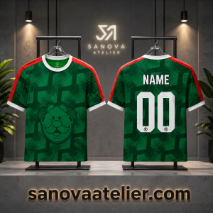 Personalized Dr Simi Mexico World Cup 2026 Soccer Jersey 8 custom-dr-simi-mexico-soccer-jersey-front-view